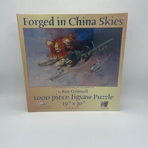 Sunsout 1000 Piece Jigsaw Puzzle Forged in China‎ Skies Roy Grinnell WW2 NEW